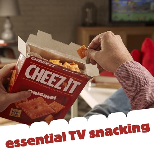 Kellogg's Cheez-It Original Crackers, 12.4 Ounces- 12 Per Case.