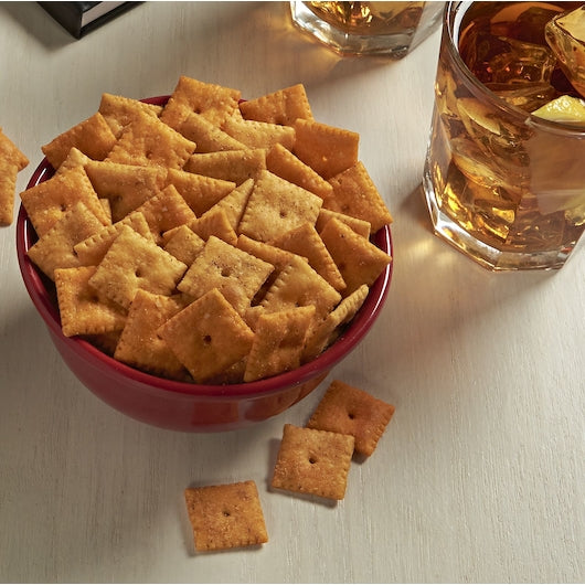 Cheez-It DuBacon & Cheddar Cheese Crackers, 4.3 Ounces - 6 Per Case.