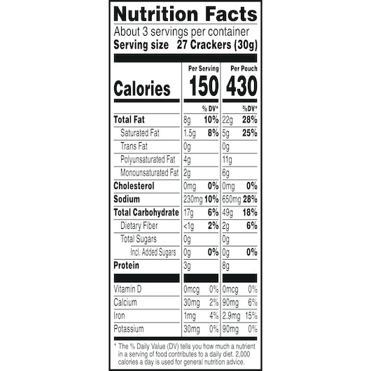 Kellogg's Sunshine Cheez-It Original Cracker, 3 Ounces - 36 Per Case.