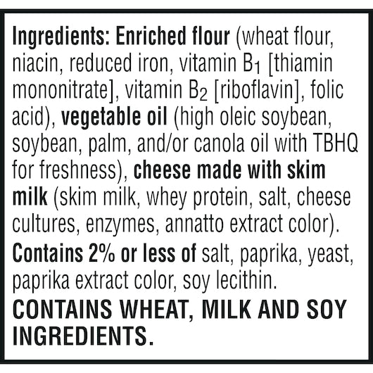 Kellogg's Sunshine Cheez-It Original Cracker, 3 Ounces - 36 Per Case.