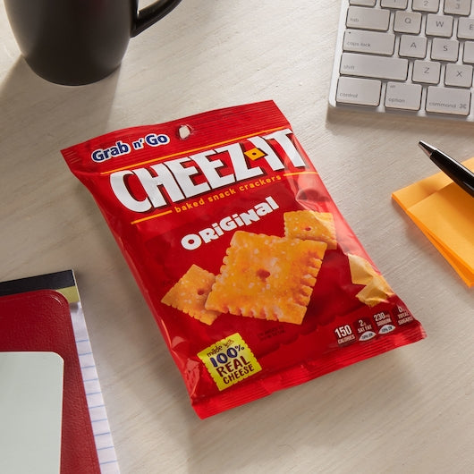 Kellogg's Cheez-It Original Crackers, 3 Ounces - 60 Per Case.
