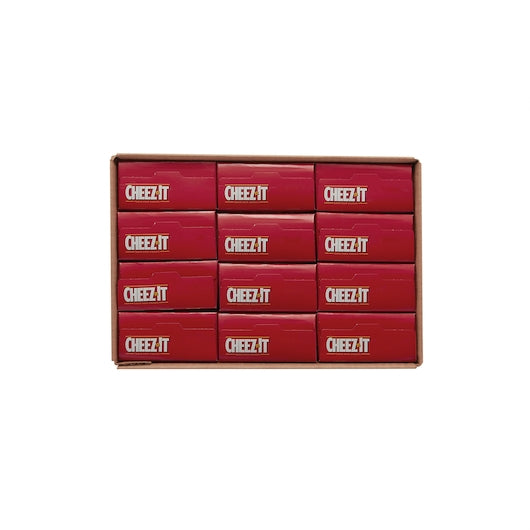 Kellogg's Cheez It Crackers White Cheddar 4.5 Ounce Size - 12 Per Case.
