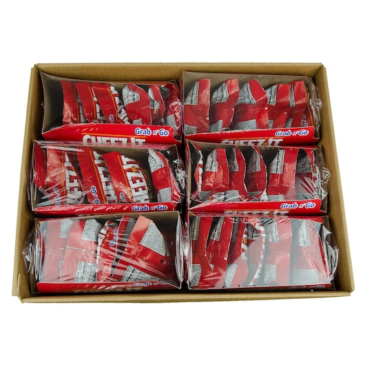 Kellogg's Cheez-It Hot & Spicy Snack Crackers, 3 Ounces - 36 Per Case.