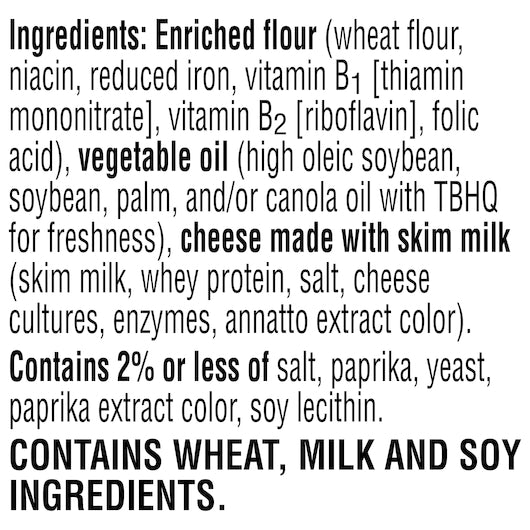 Kellogg's Cheez-It Original Crackers, 7 Ounces- 12 Per Case.