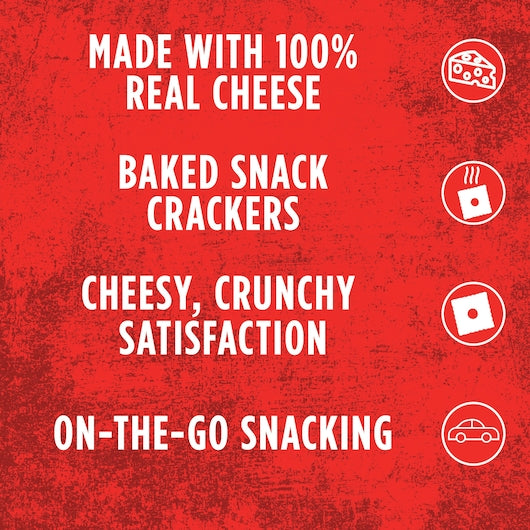 Kellogg's Cheez-It White Cheddar Crackers, 7 Ounces - 12 Per Case.