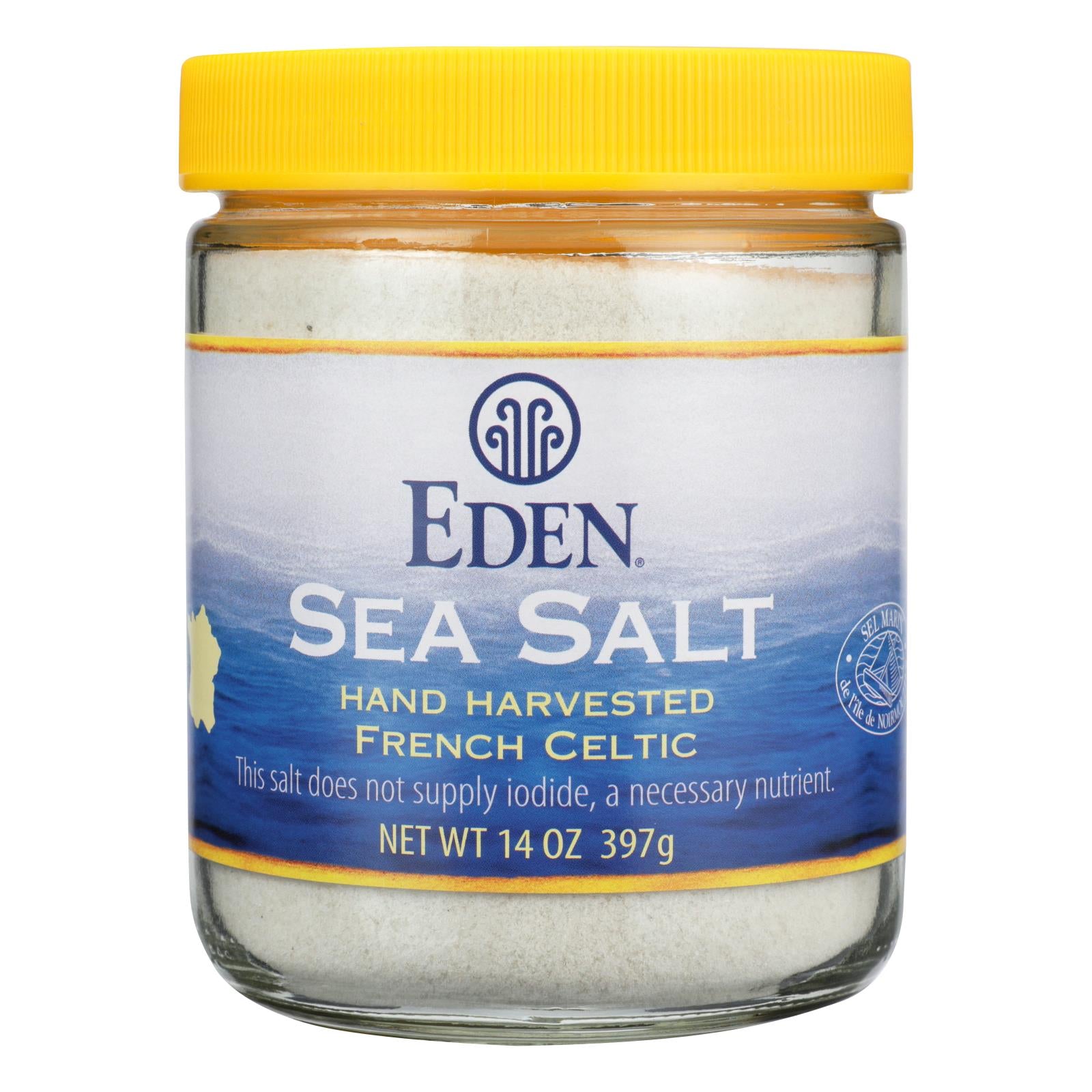 Eden Foods French Celtic Sea Salt - Case of 12 - 14 Ounce