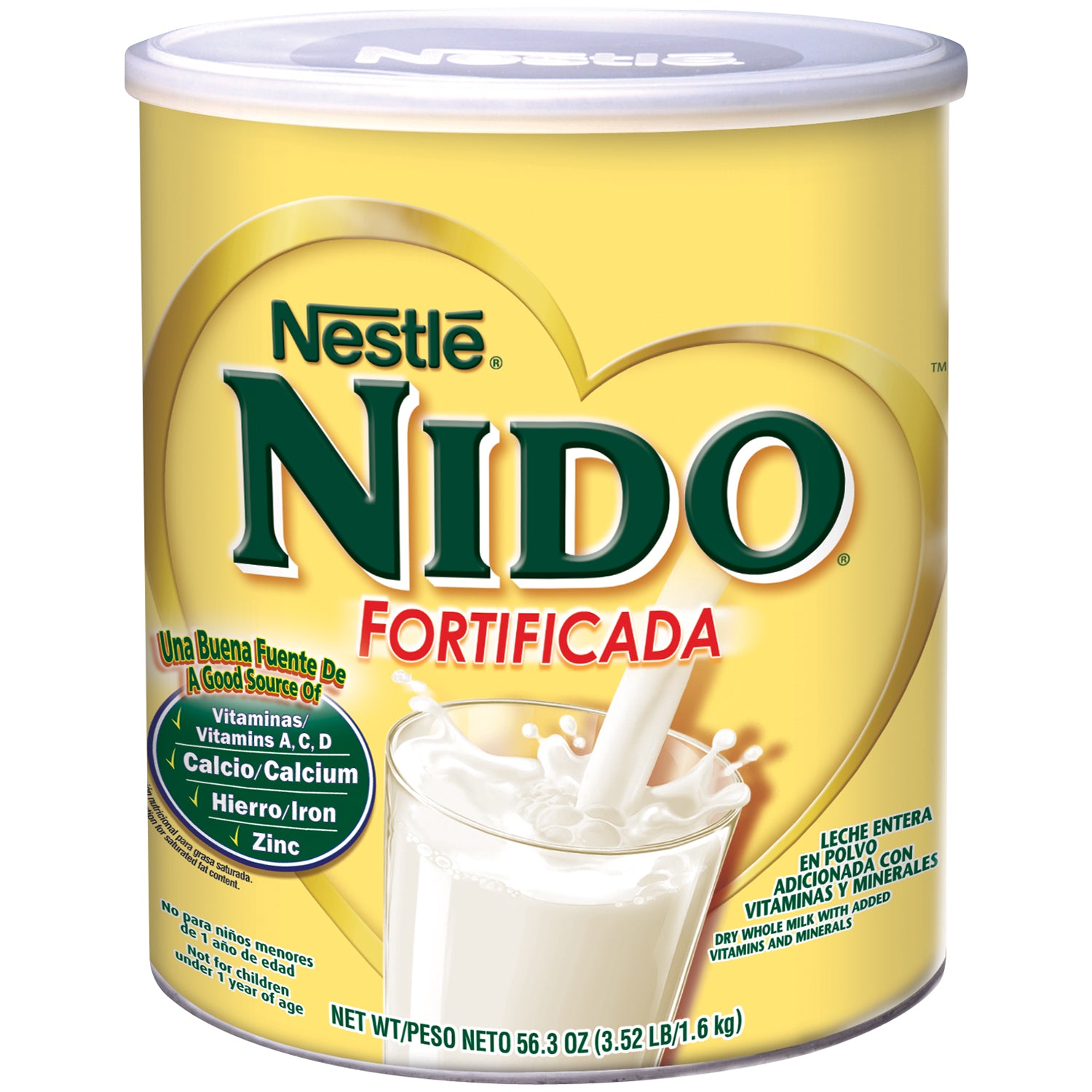 Nestle Dry Whole Milk Powder 3.52 Pound Each - 6 Per Case.