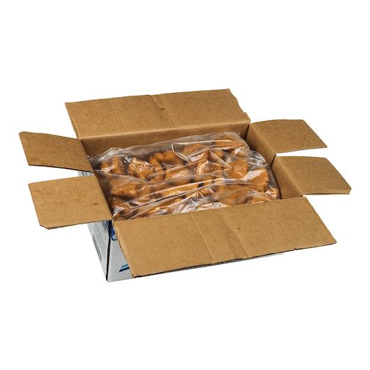 Ocean Treasures Oven Ready Pollock Whole Grain Child Nutrition 10 Pound Each - 1 Per Case.