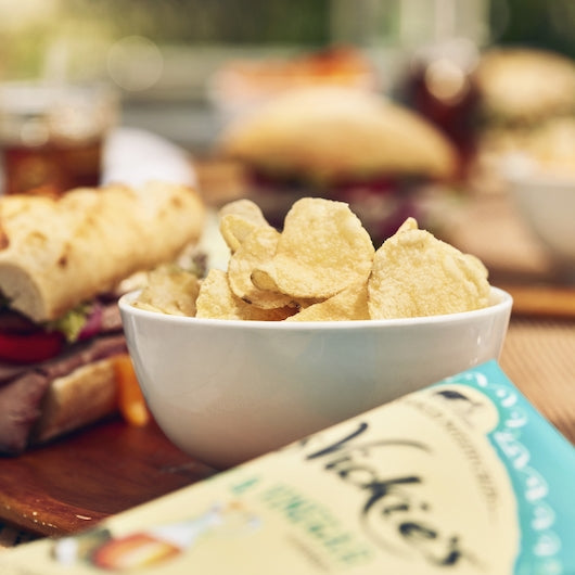 Miss Vickie's Potato Chips Salt & Vinegar 1.375 Ounce Size - 64 Per Case.