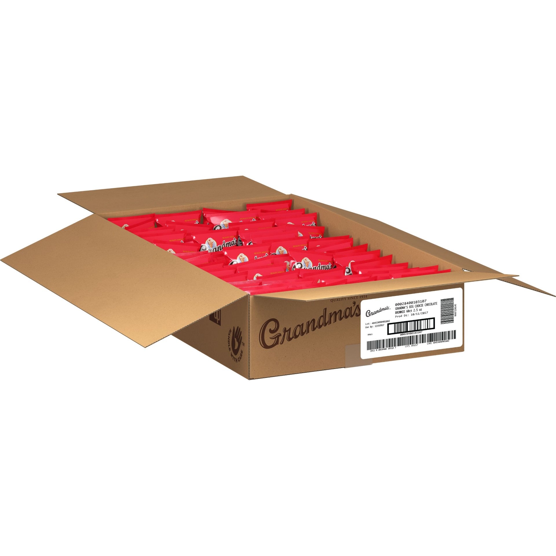 Fudge Chocolate Brown Bc 2.5 Ounce Size - 60 Per Case.