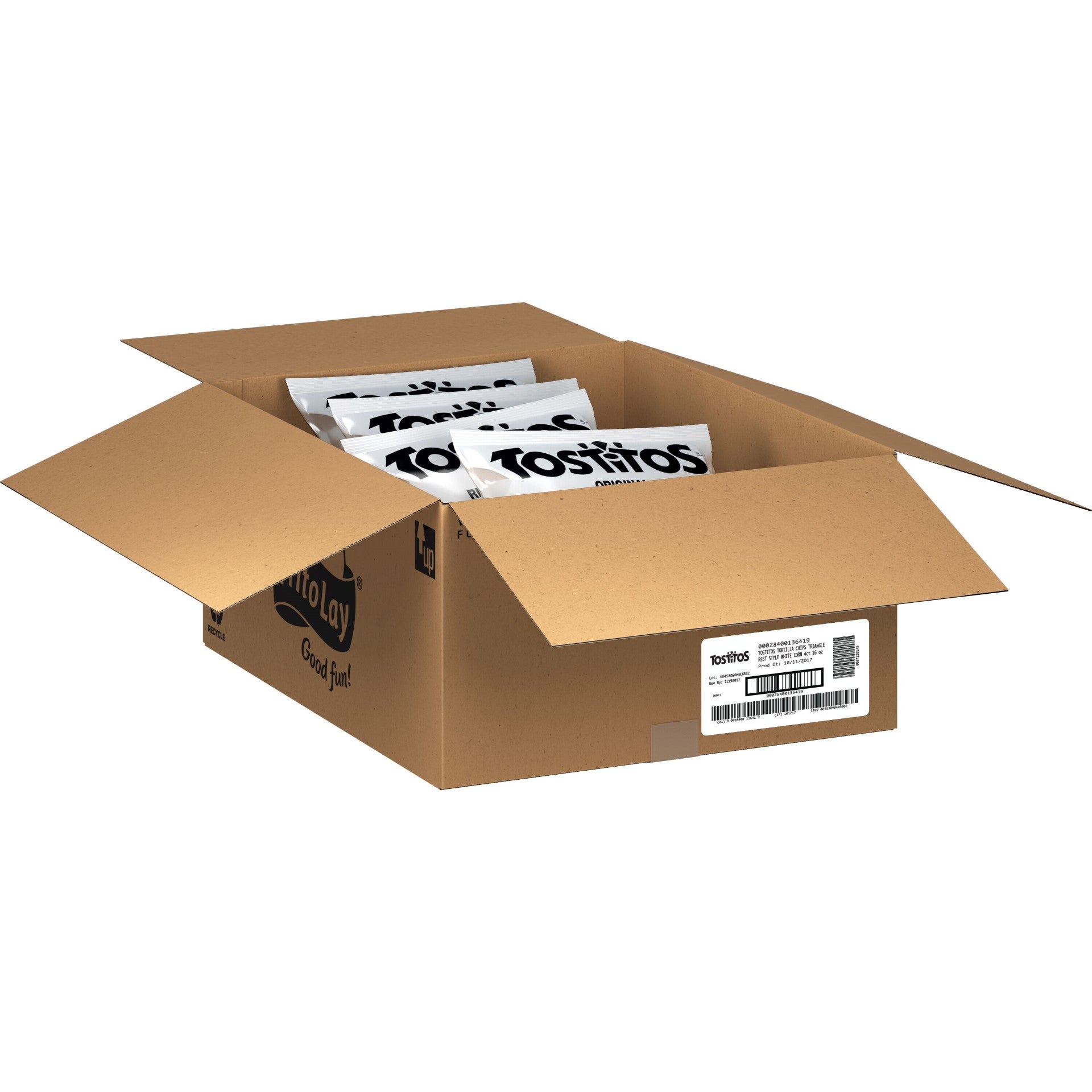 Bulk Restaurant Tostitos 16 Ounce Size - 4 Per Case.