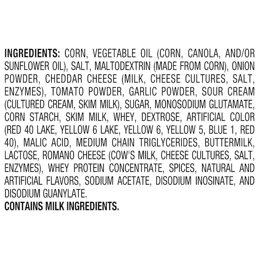 Doritos Tortilla Chips Flamin' Hot Cool Ranch 2.5 Ounce Size - 24 Per Case.