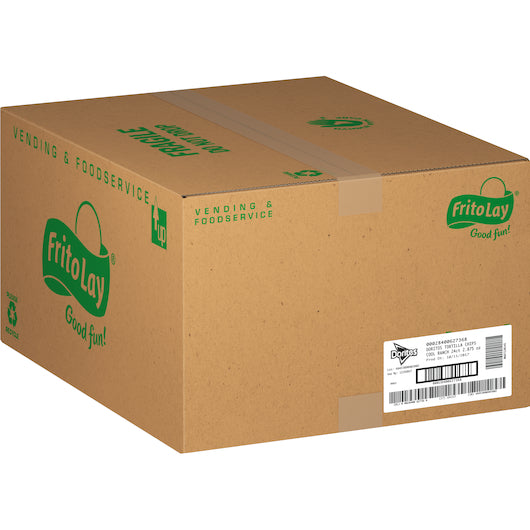 Doritos Tortilla Chips Flamin' Hot Cool Ranch 2.5 Ounce Size - 24 Per Case.