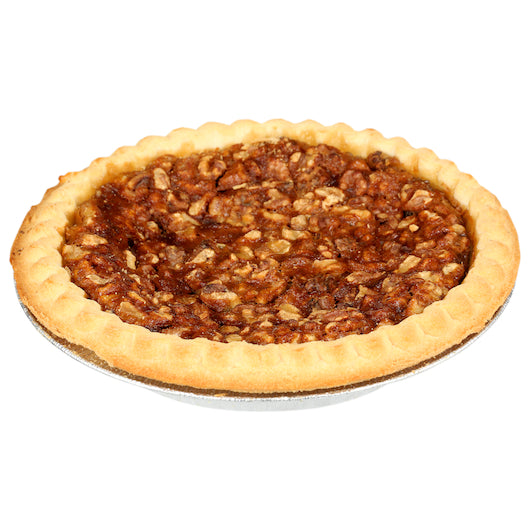 Chef Pierre Open Face Pie 8" Pre-Baked Cinnamon Whiskey Walnut 24 Ounce Size - 6 Per Case.