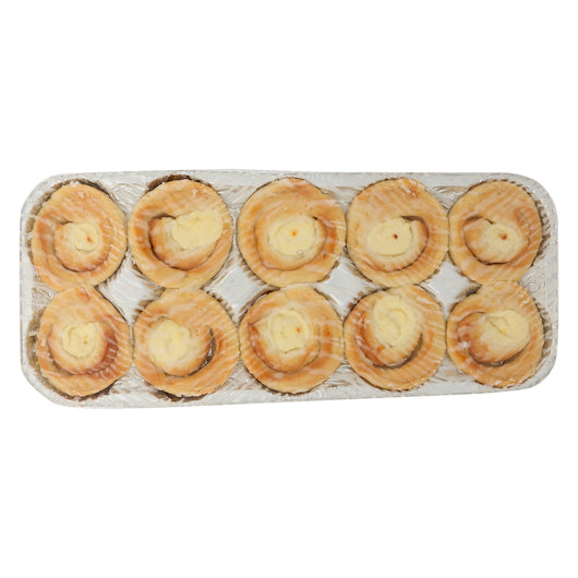 Chef Pierre Thaw N Serve Variety Pack Danishes 1 Count Packs - 5 Per Case.