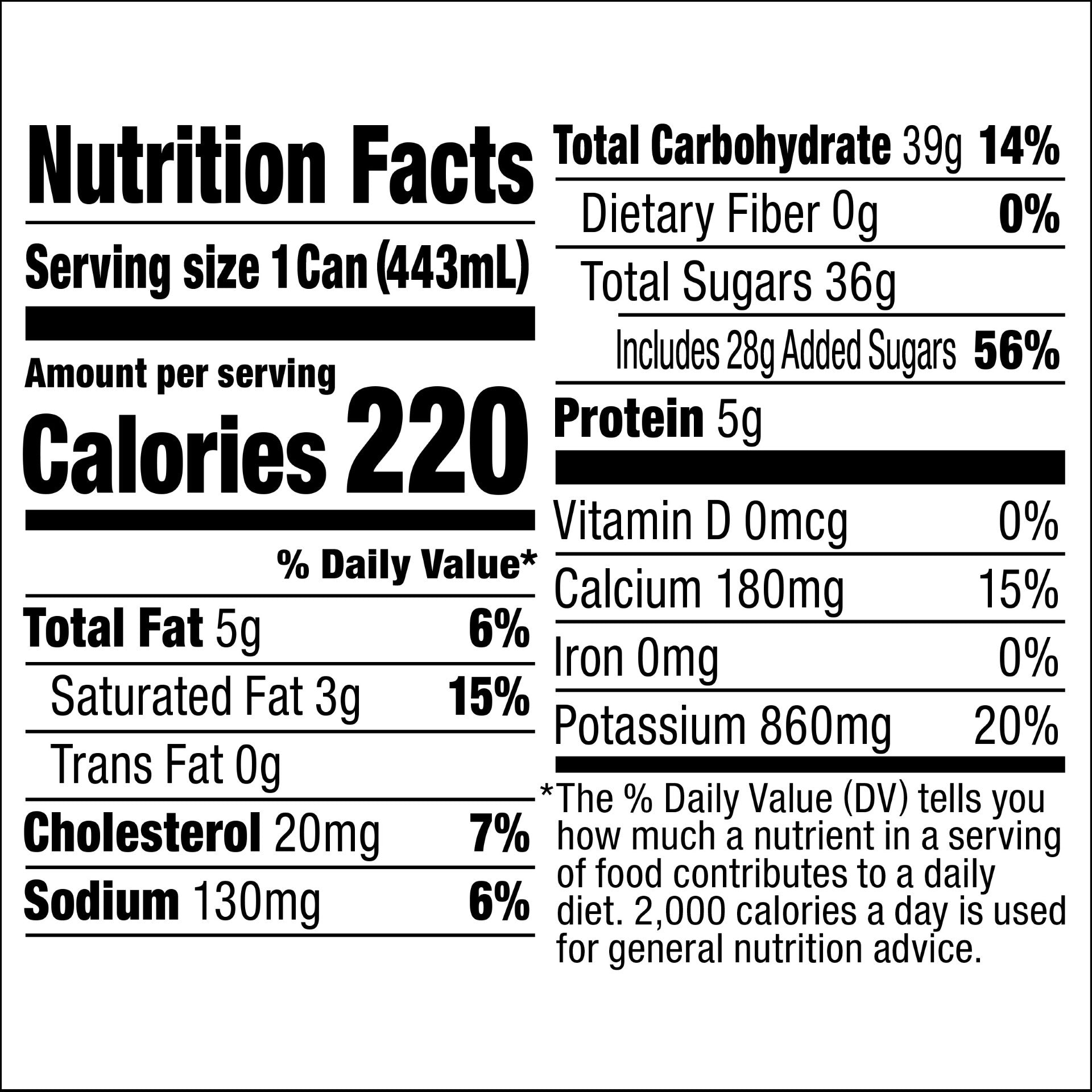 Iced Coffee Vanilla 15 Fluid Ounce - 12 Per Case.