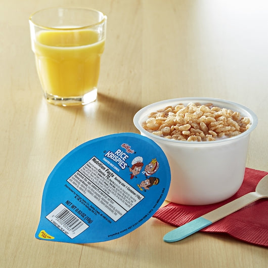 Kellogg's Rice Krispies Cereal, 0.62 Ounce Size - 96 Per Case.