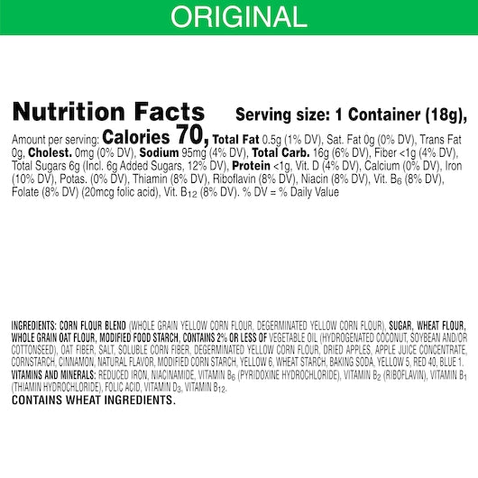 Kellogg's Apple Jacks Cereal0.63 Ounce Size - 96 Per Case.