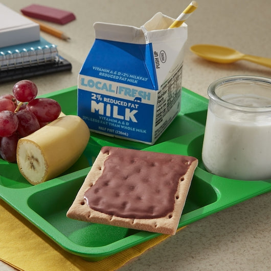 Kellogg's Pop Tarts Whole Grain Frosted Chocolate Fudge 3.4 Ounce Size - 72 Per Case.