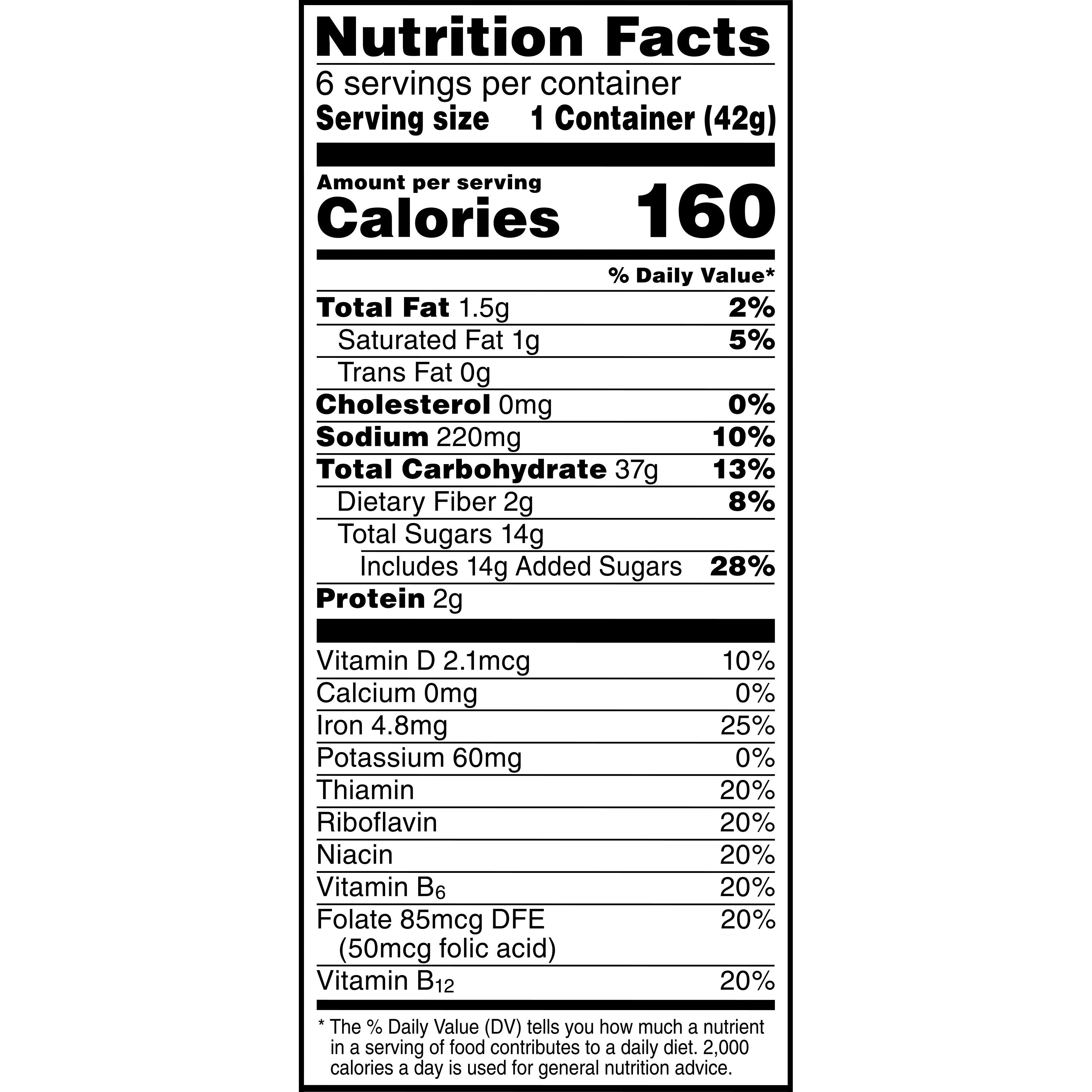 Kellogg's Apple Jacks Cereal Original 1.5 Ounce Size - 60 Per Case.