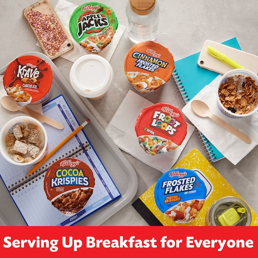 Kellogg's Total Assortments Cereal Favorite Pack 1 Count Packs - 60 Per Case.