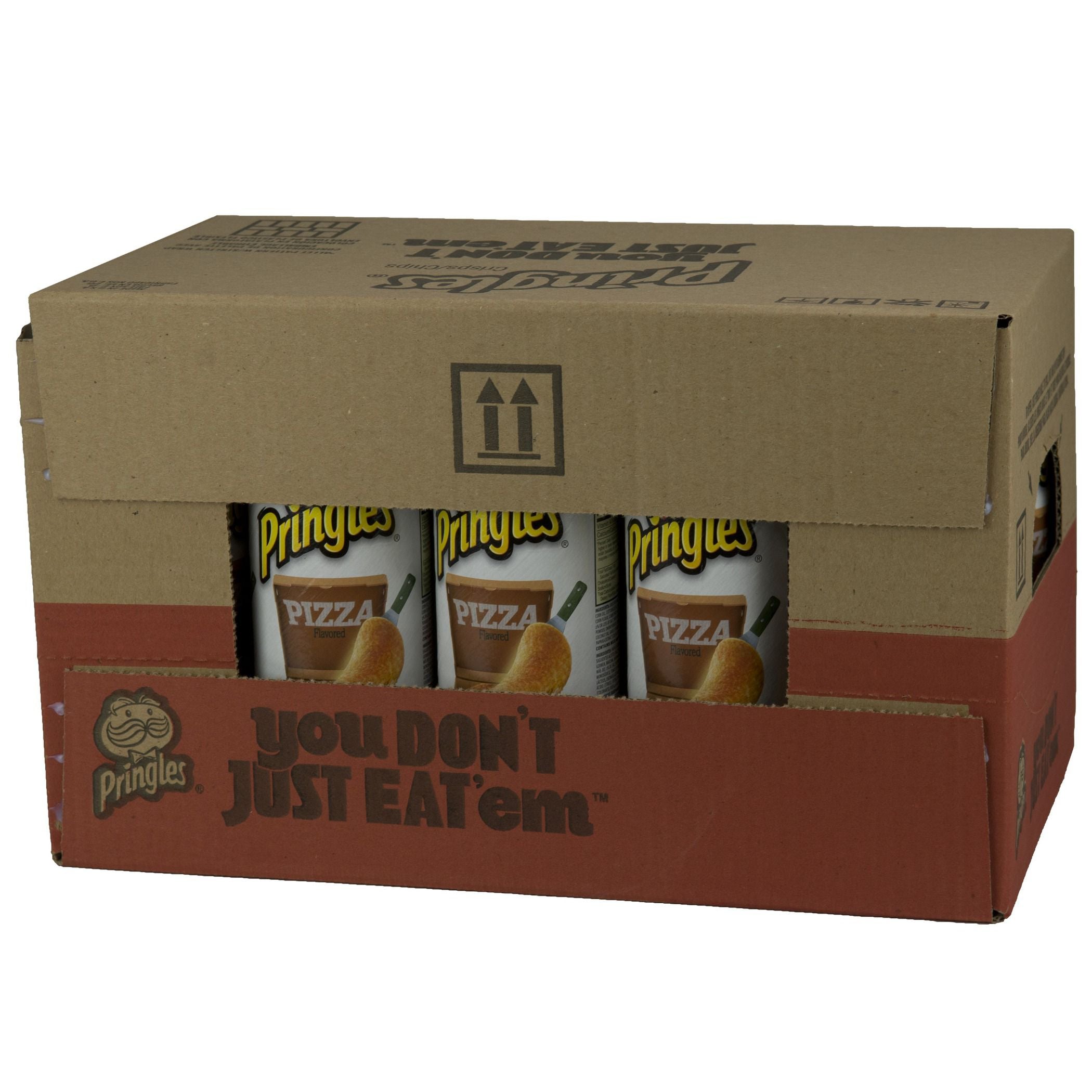 Pringles Pizza Potato Crisps, 5.5 Ounces - 14 Per Case.