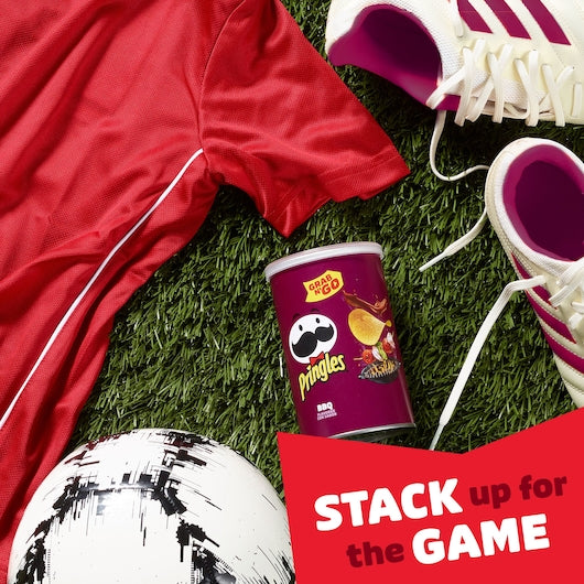 Pringles Crisps BBQ Grab n Go 2.5 Ounce Size - 12 Per Case.