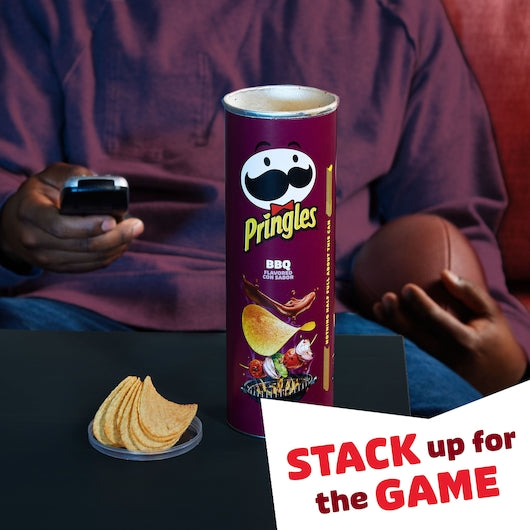 Pringles Crisps BBQ 5.5 Ounce Size - 14 Per Case.