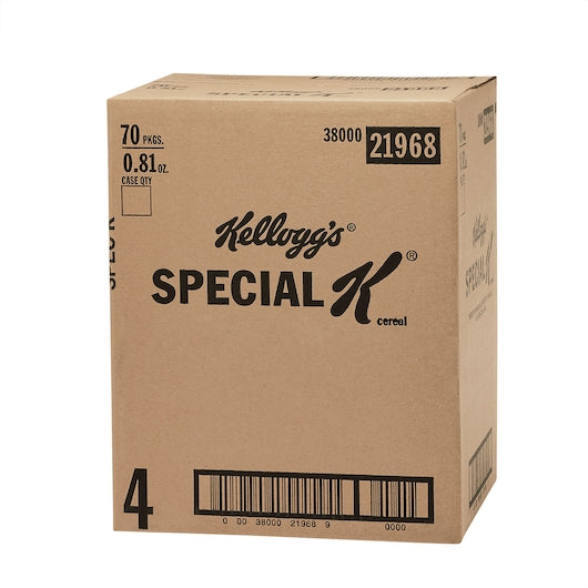 Kellogg's Special K Cereal0.81 Ounce Size - 70 Per Case.