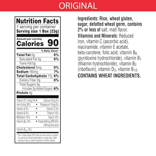 Kellogg's Special K Cereal0.81 Ounce Size - 70 Per Case.