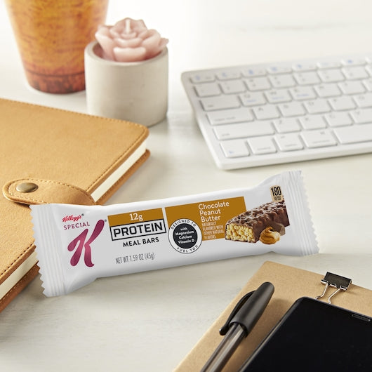 Kellogg's Special K Protein Bars Chocolate Peanut Butter 1.59 Ounce Size - 48 Per Case.