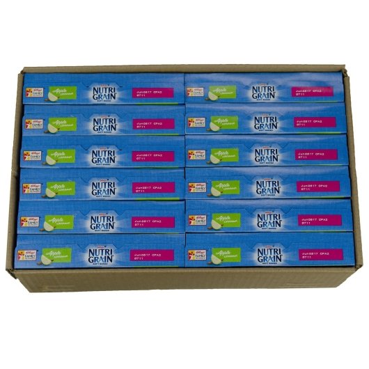 Kellogg's Nutri Grain Soft Baked Breakfast Bars Apple Cinnamon 1.3 Ounce Size - 96 Per Case.