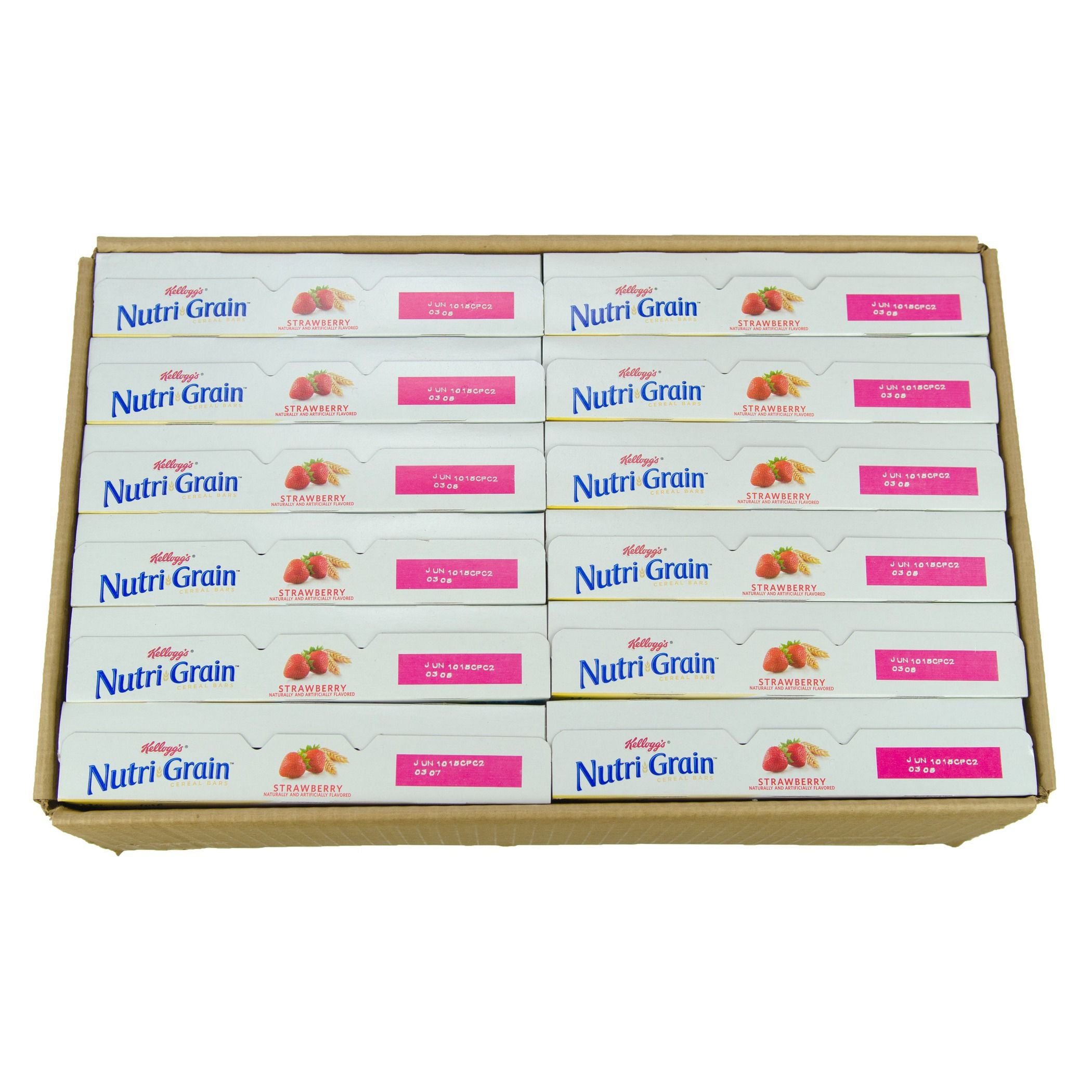 Kellogg's Nutri Grain Soft Baked Breakfast Bars Strawberry 1.3 Ounce Size - 96 Per Case.