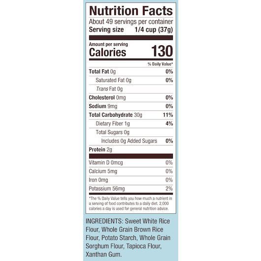 Bob's Red Mill Gluten Free Baking Flour 64 Ounce Size - 4 Per Case.