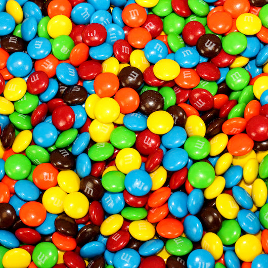 M&m's Milk Chocolate Candies Bulk 25 Pound Each - 1 Per Case.