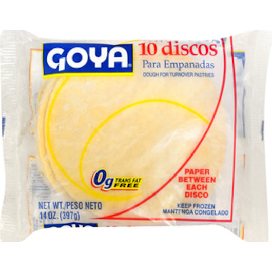 Goya Tapa Empanada Dough Shell, 11.6 Ounce - 16 per Case, Pastry Dough 