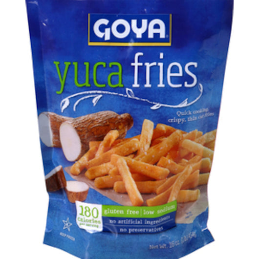 Goya Yuca Fries - 16 Ounce Size - 20 Per Case.
