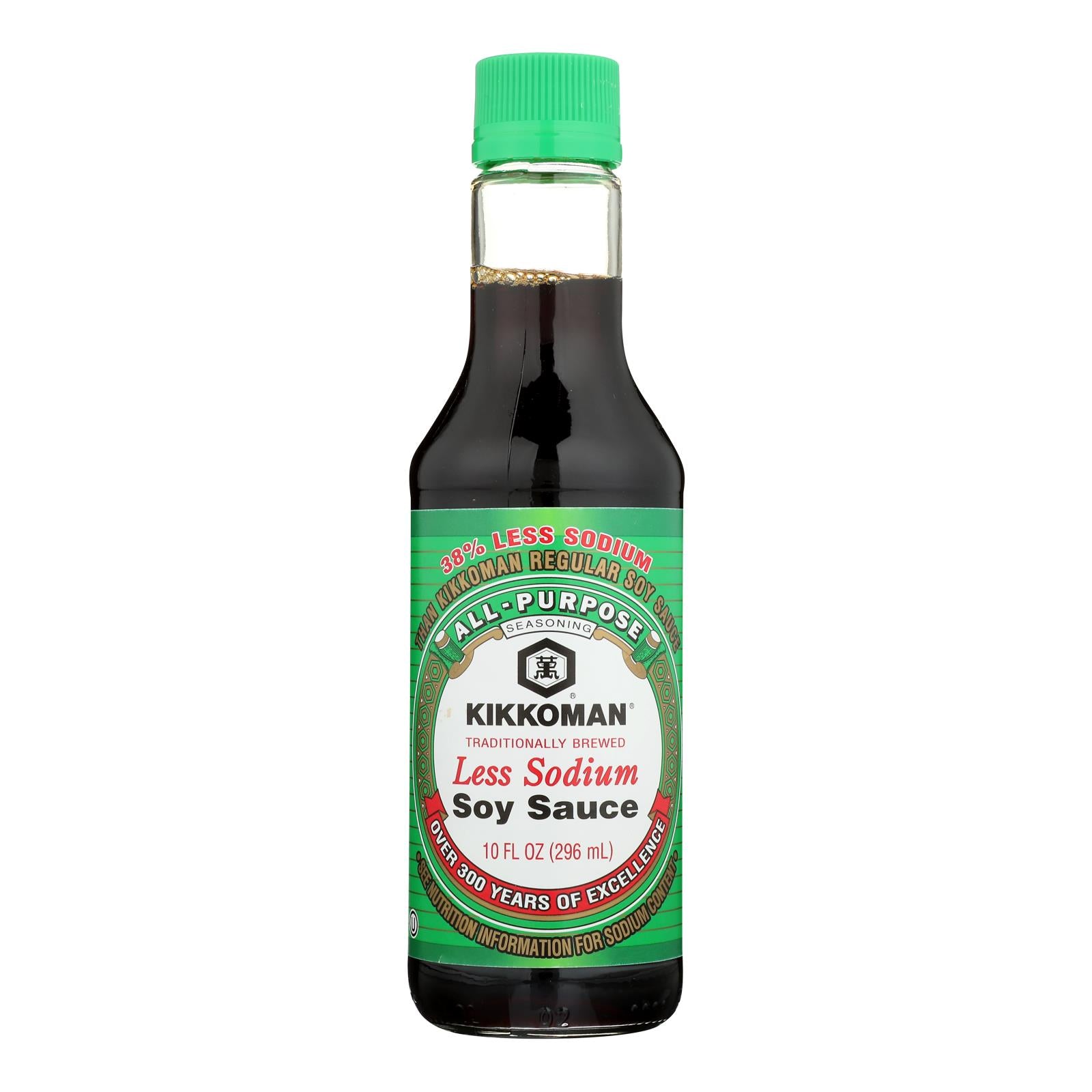Kikkoman Sauce - Soy - Light - Case of 12 - 10 fl Ounce