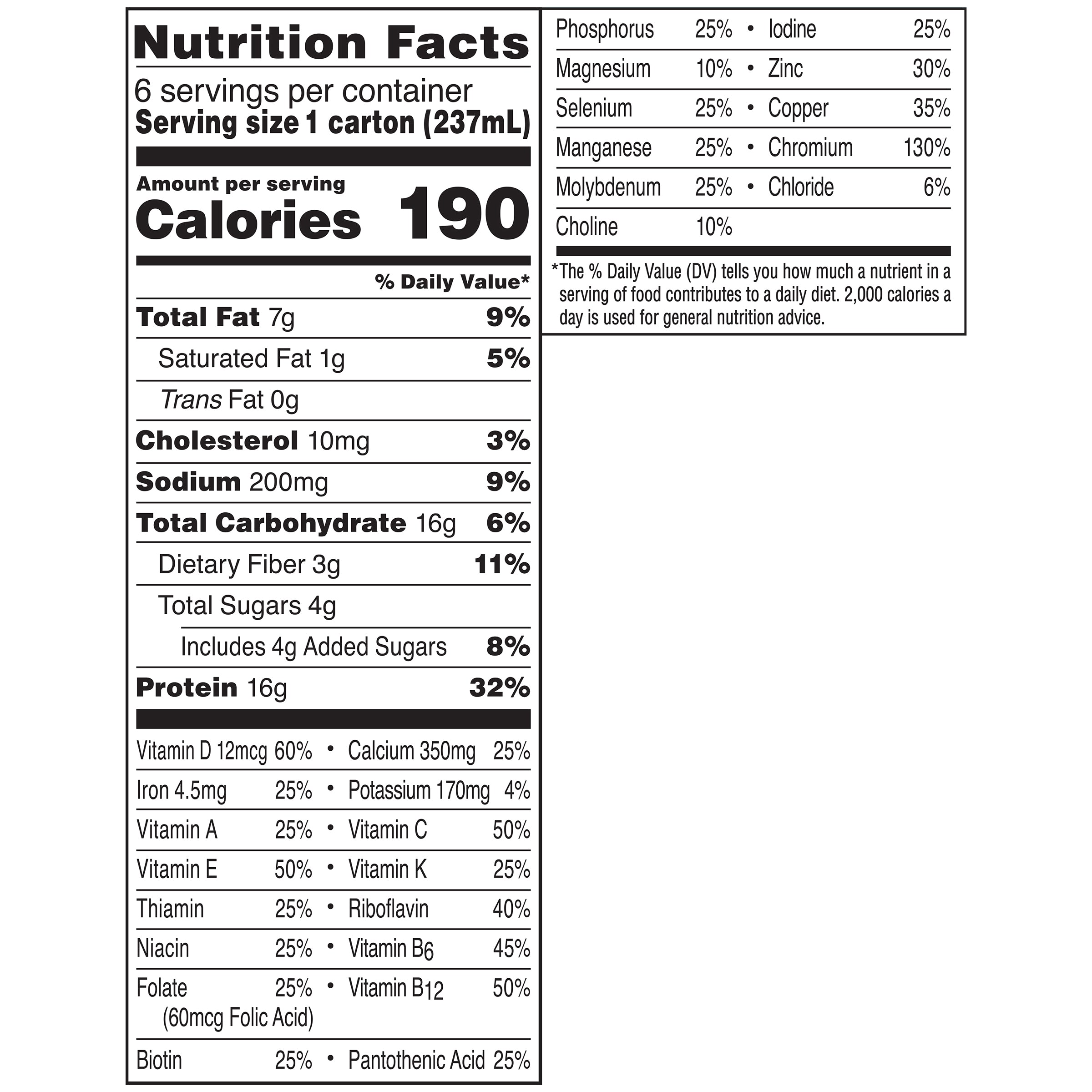 Nestle Boost Adult Nutrition Chocolate 8.01 Fluid Ounce - 24 Per Case.