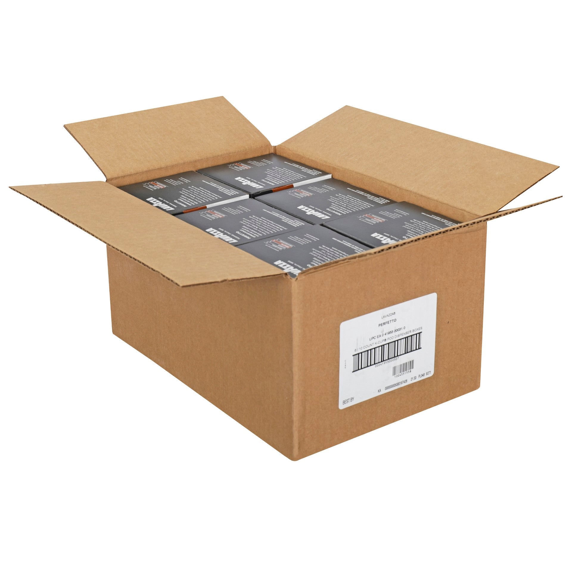 Lavazza K Cup Perfetto 3.492 Ounce Size - 6 Per Case.