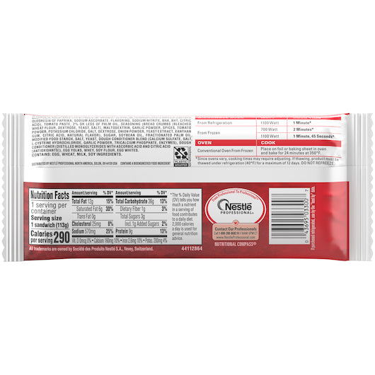 Hot Pockets Pepperoni Pizza 4 Ounce Size - 30 Per Case.