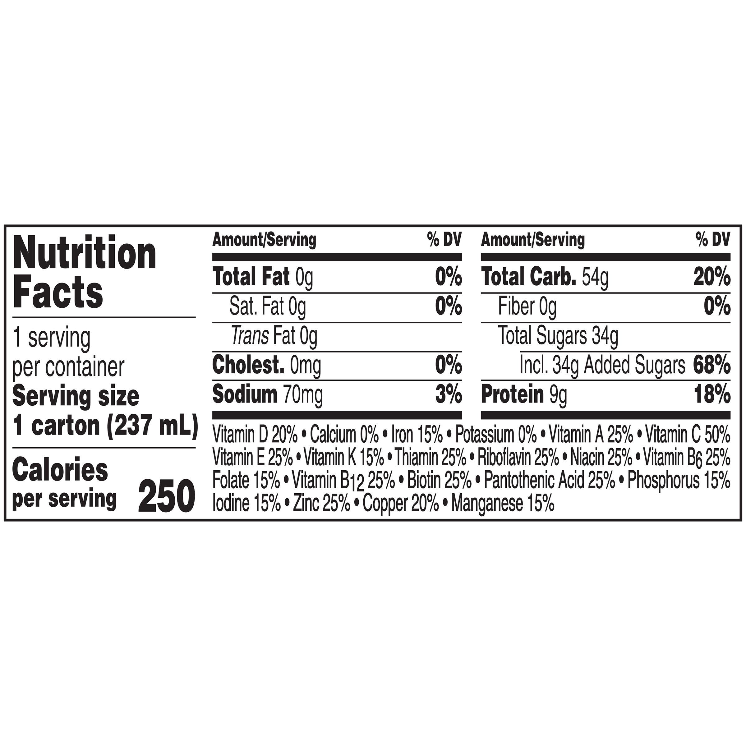 Nestle Boost Beverage Rtd Orange 8 Fluid Ounce - 24 Per Case.