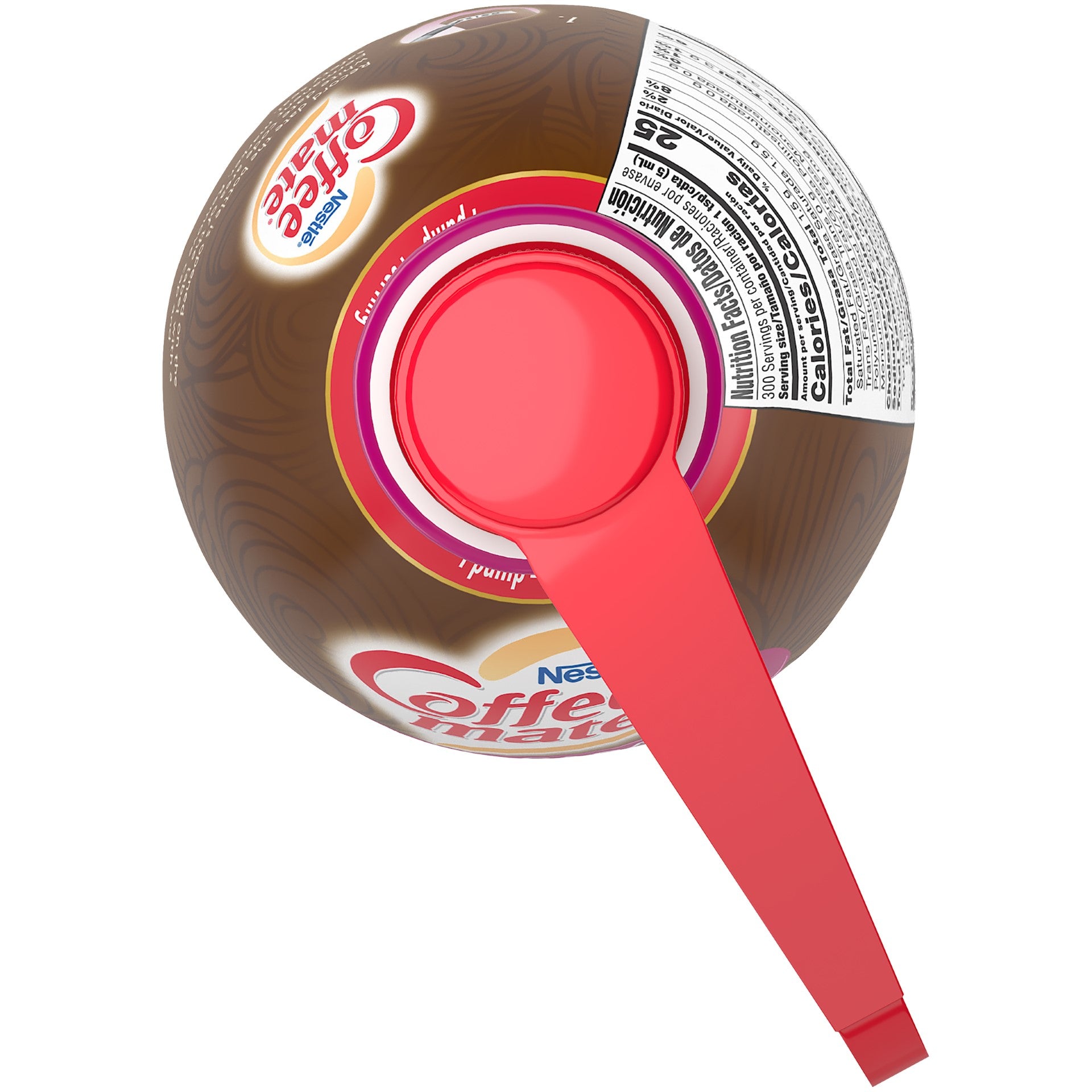 Nestle Coffee Mate Salted Caramel Chocolateliquid Concentrate Pump Bottle 1.58 Qt - 2 Per Case.