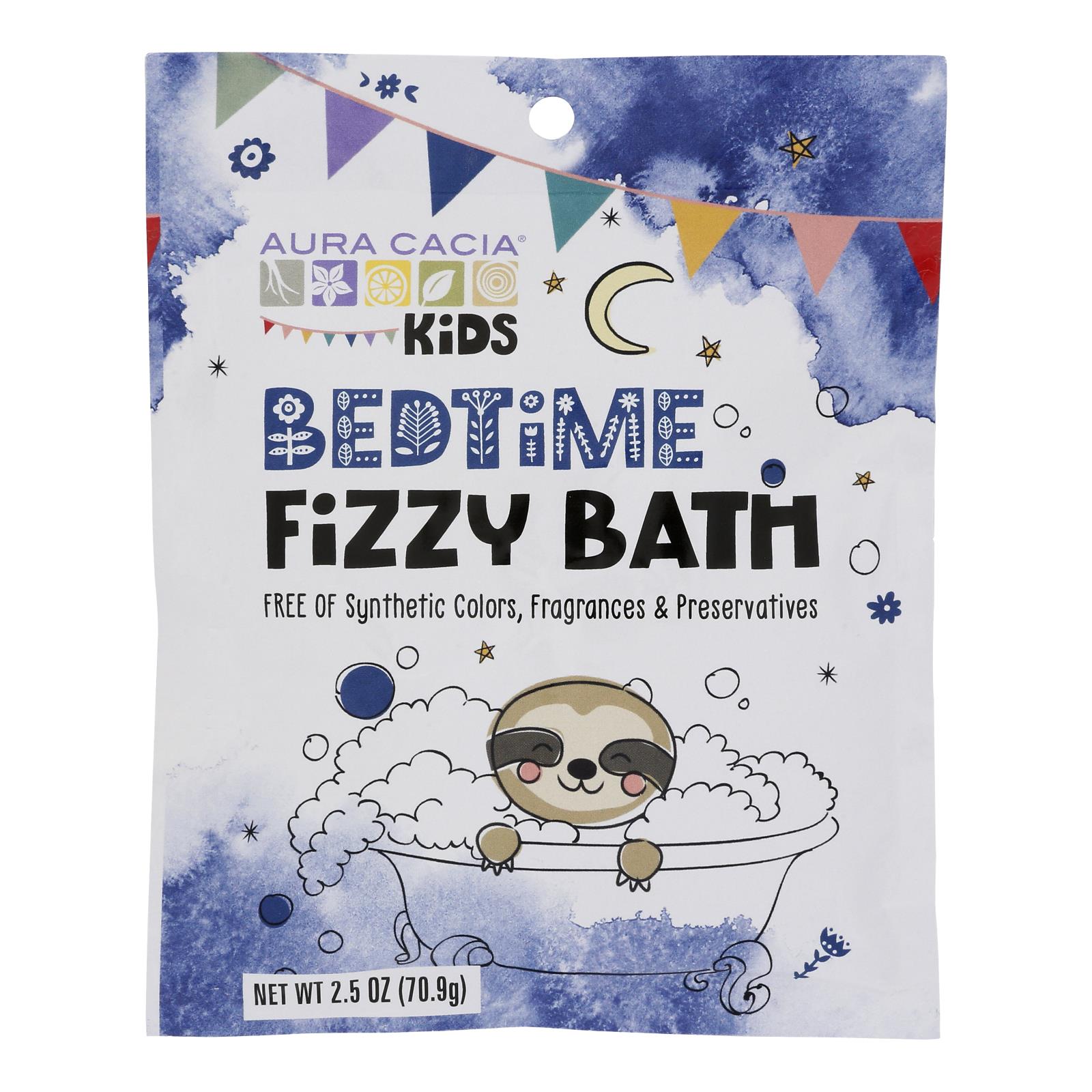 Aura Cacia - Fizzy Bath Kids Bedtime - Case of 6-2.5 Ounce