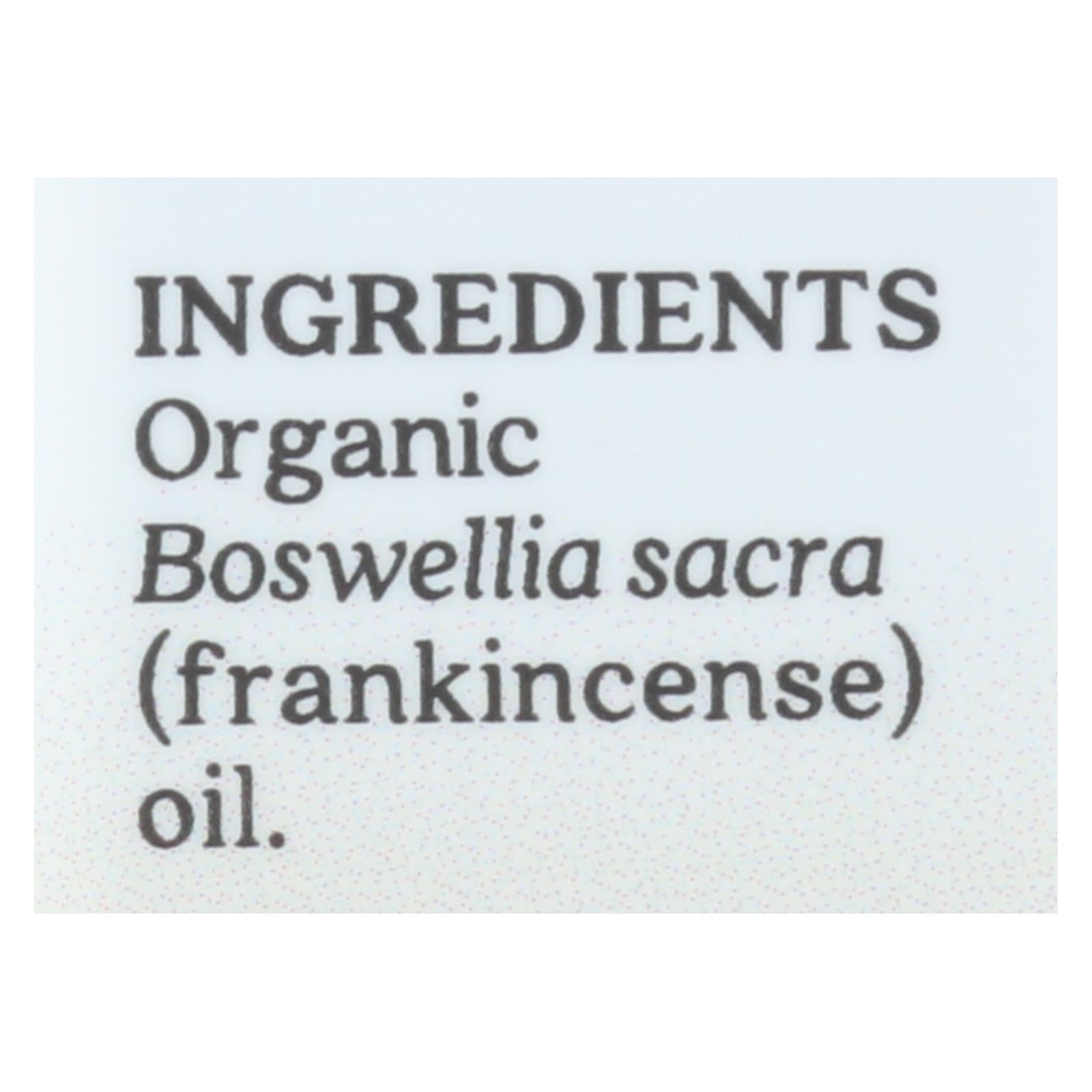 Aura Cacia - Organic Essential Oil - Frankincense - .25 fl Ounce
