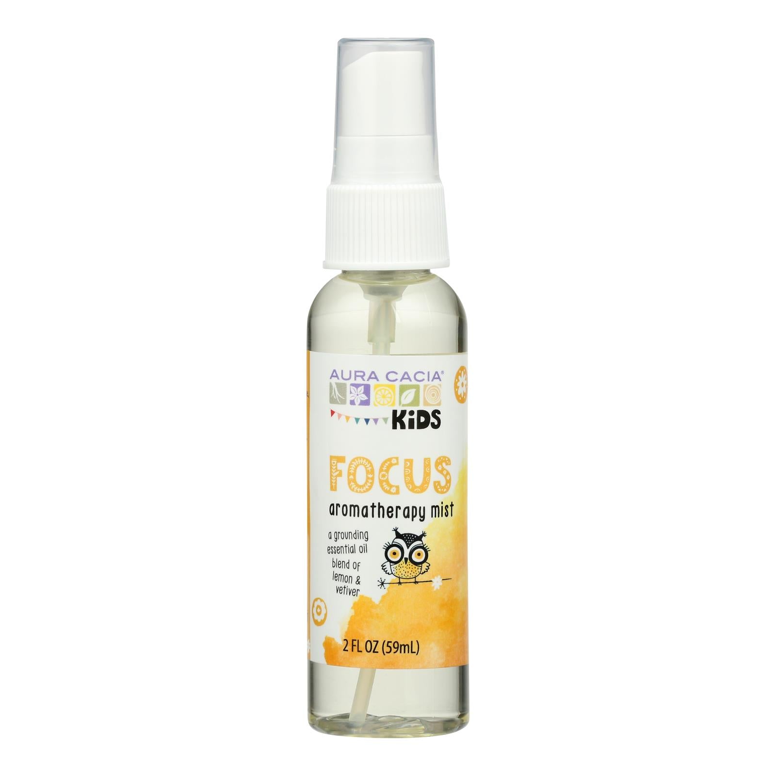 Aura Cacia - Essl Oil Kids Focus Mist - 1 Each-2 Fluid Ounce