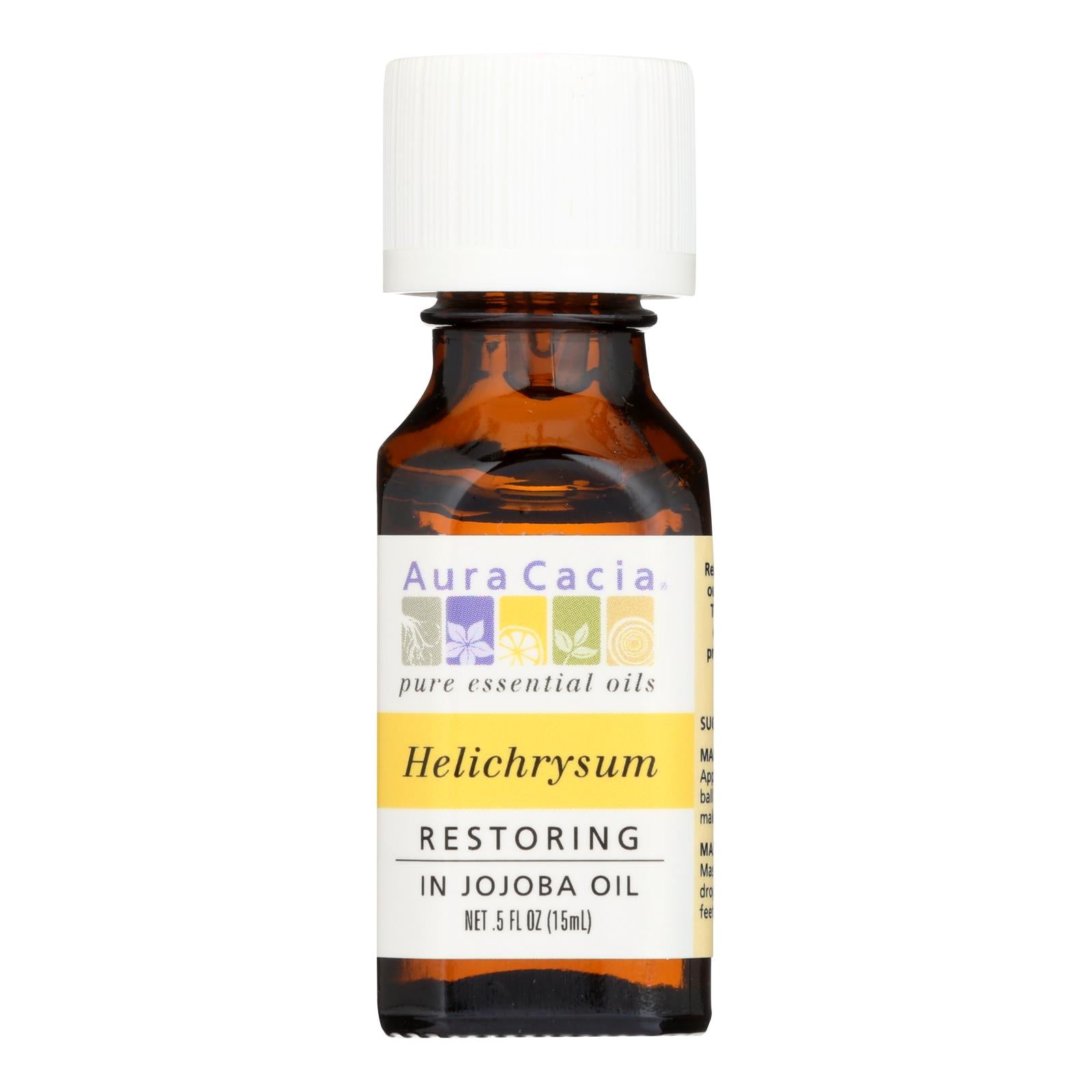 Aura Cacia - Helichrysym in Jojoba Oil - 0.5 fl Ounce