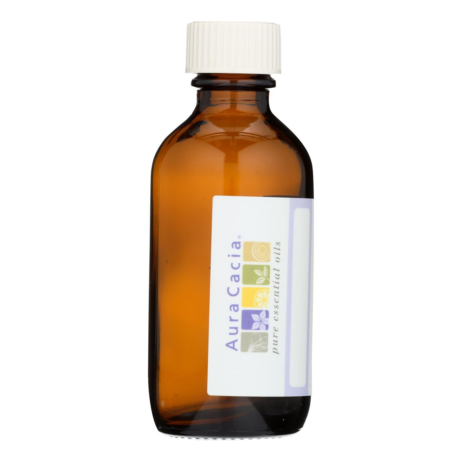 Aura Cacia - Bottle - Glass - Amber with Writable Label - 2 Ounce