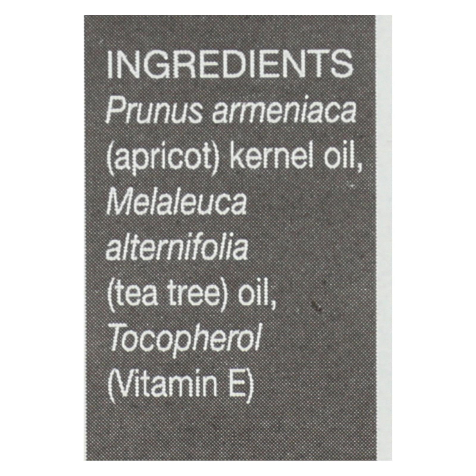 Aura Cacia - Roll On Essential Oil - Tea Tree - Case of 4 - .31 fl Ounce