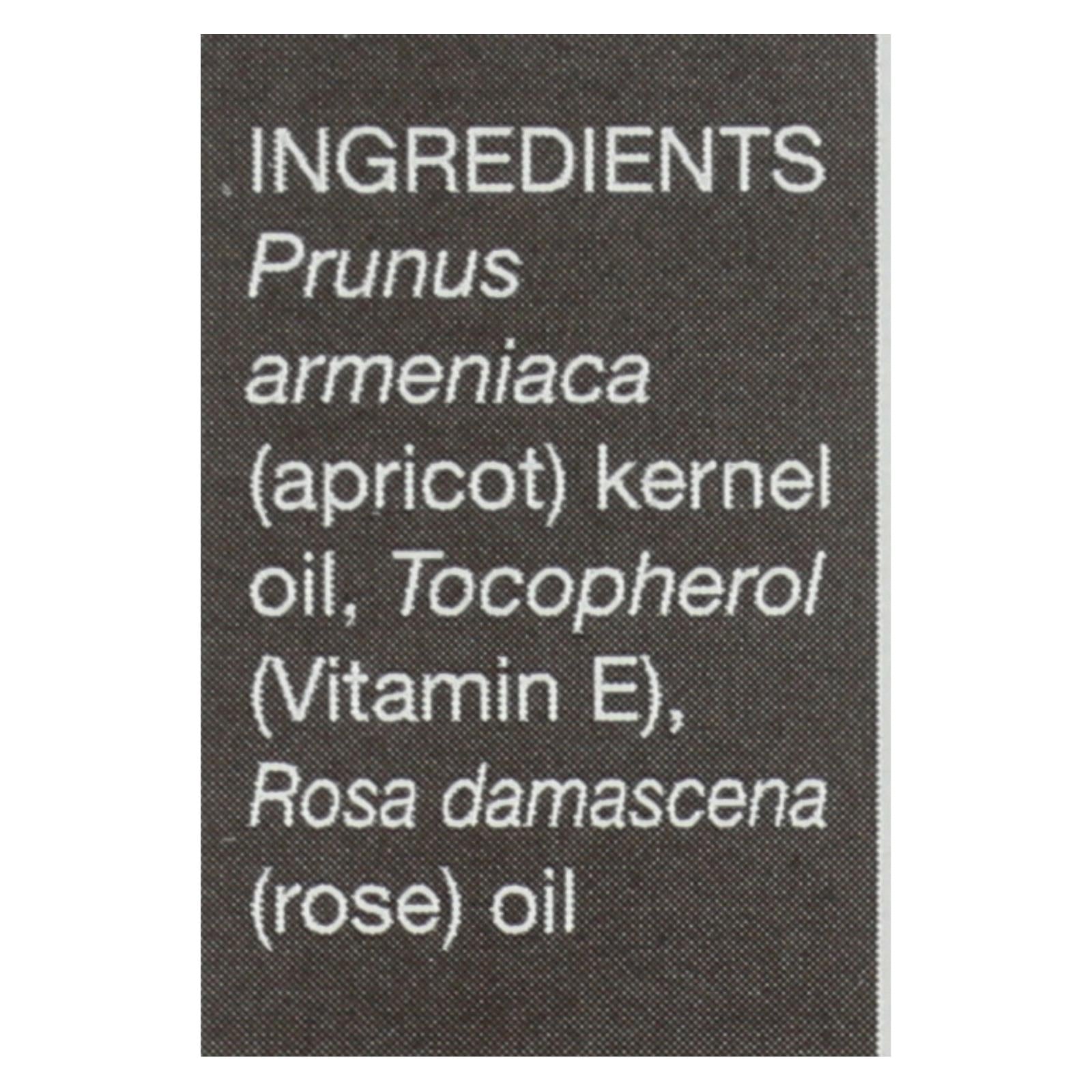 Aura Cacia - Roll On Essential Oil - Rose - Case of 4 - .31 fl Ounce